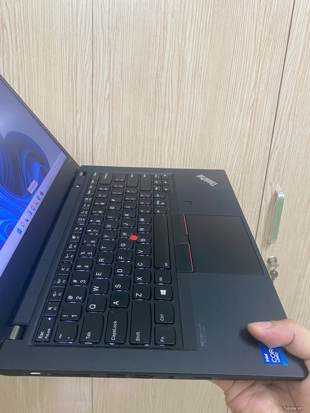 Thinkpad P14s Core i7 1185G7 Ram 32G SSD 512G FHD VGA Rời đồ họa usa - 4