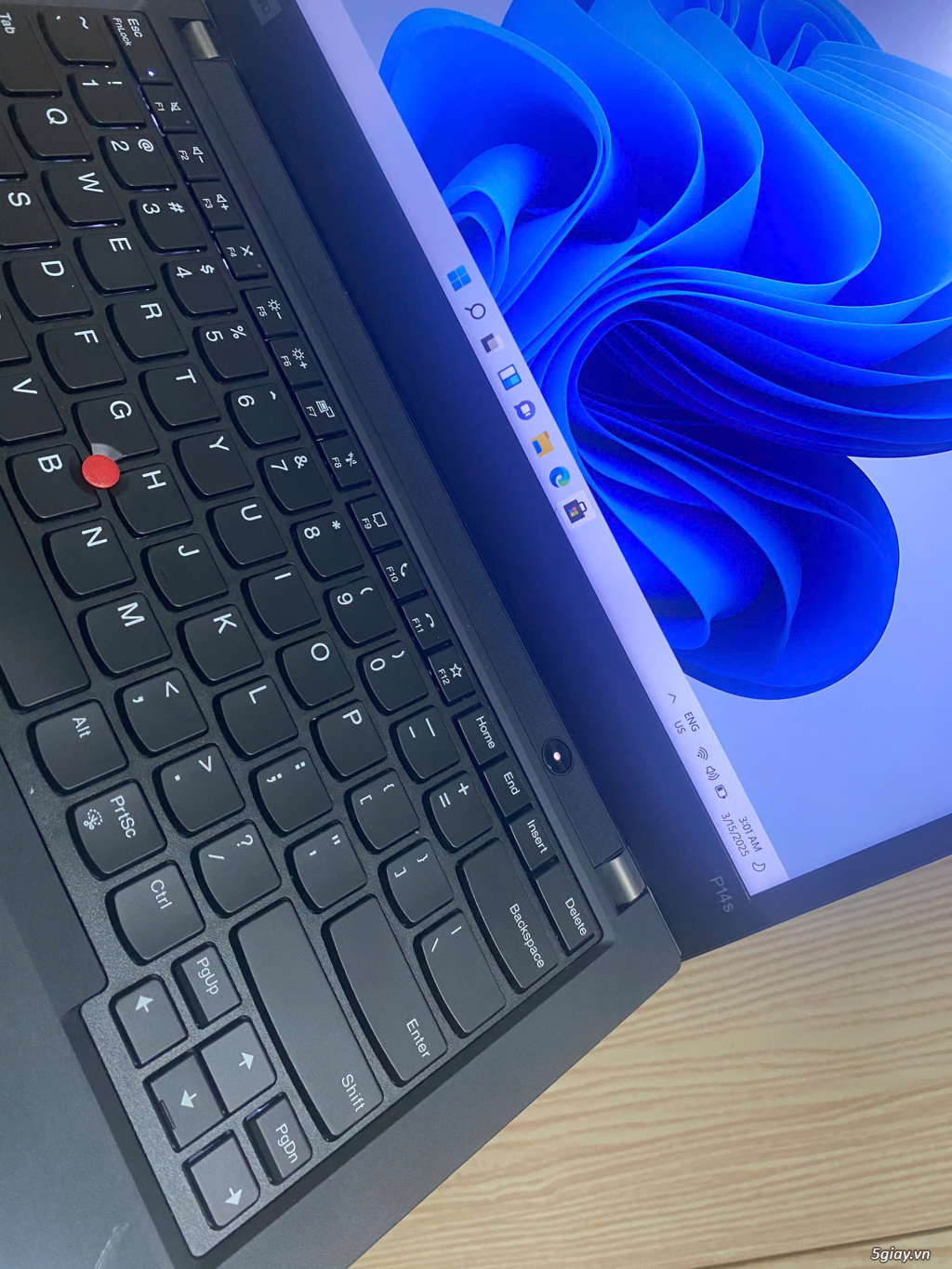 Thinkpad P14s Core i7 1185G7 Ram 32G SSD 512G FHD VGA Rời đồ họa usa - 3