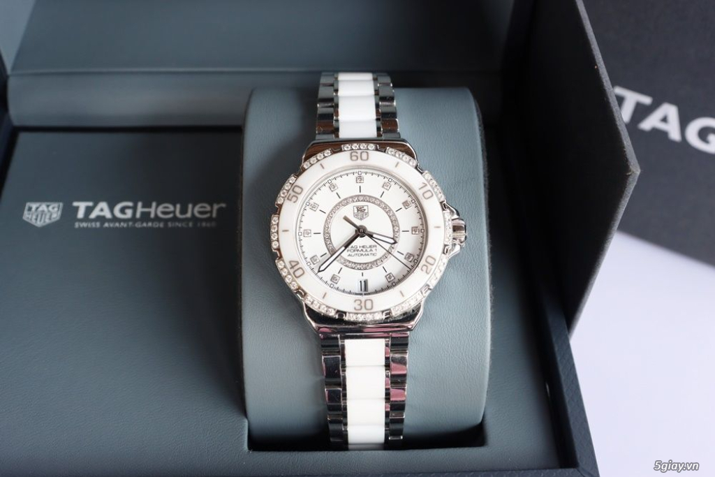 ĐH Nữ : Tag Heuer Formula Calibre 5 Automatic, Ceramic Mặt & Niềng - 13