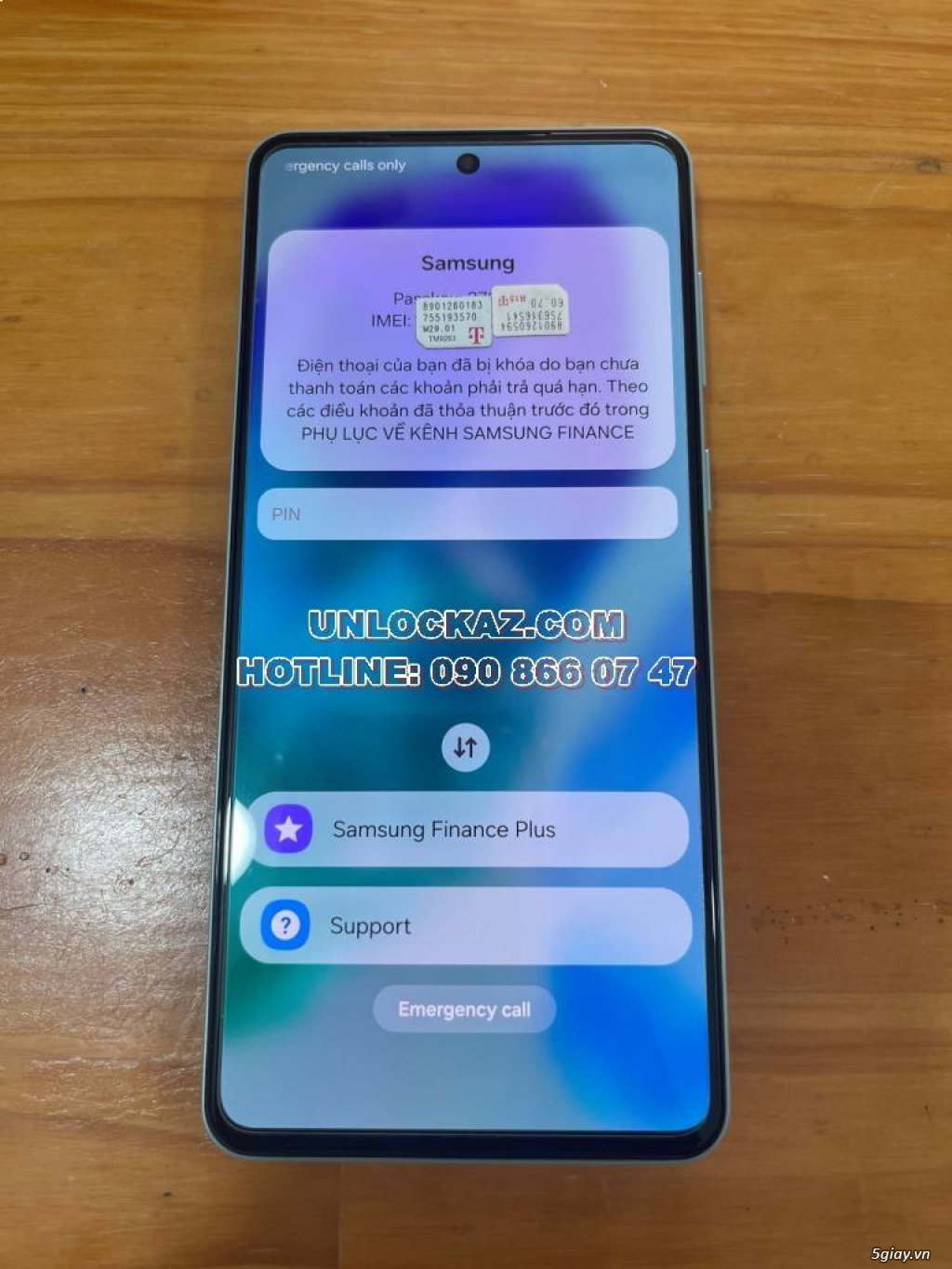 Mở khóa xóa knox Samsung Galaxy M34 M54 M14 M35 M55 M15