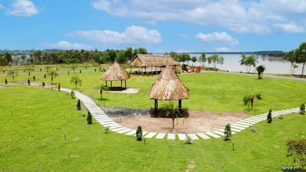 Bán 1000m2 đất Bình Phước khu du lịch view hồ sinh thái bờ hồ Sông Bé - 3