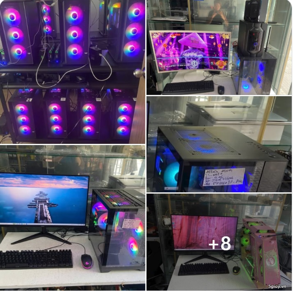 Xả Nhiều PC, Laptop Gaming, Đồ Hoạ, Máy VP, Màn 24 27 Sỉ-Lẻ Rẻ Nhất 5S - 3