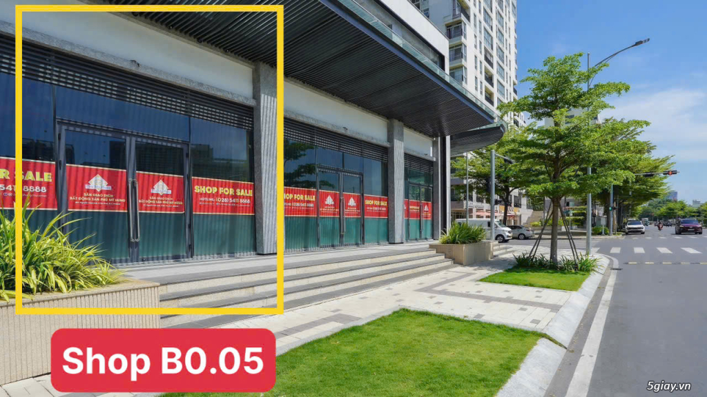 SỞ HỮU SHOP MẶT TIỀN ( 6.5m - 7.5m x 17.5m)  tại dự án CARDINAL COURT - 3