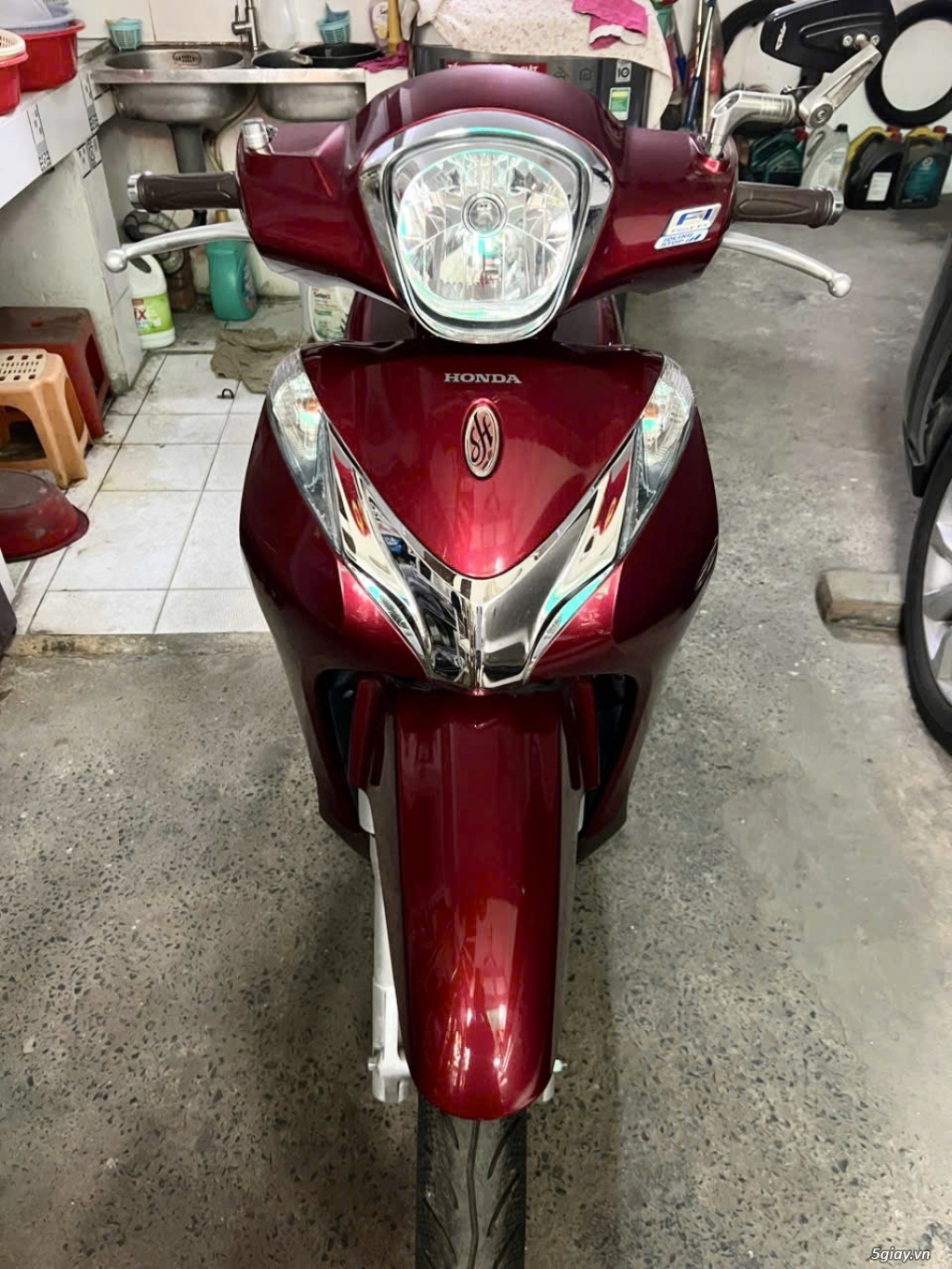 @Để lại Honda SH Mode đỏ đô nguyên zin - 1