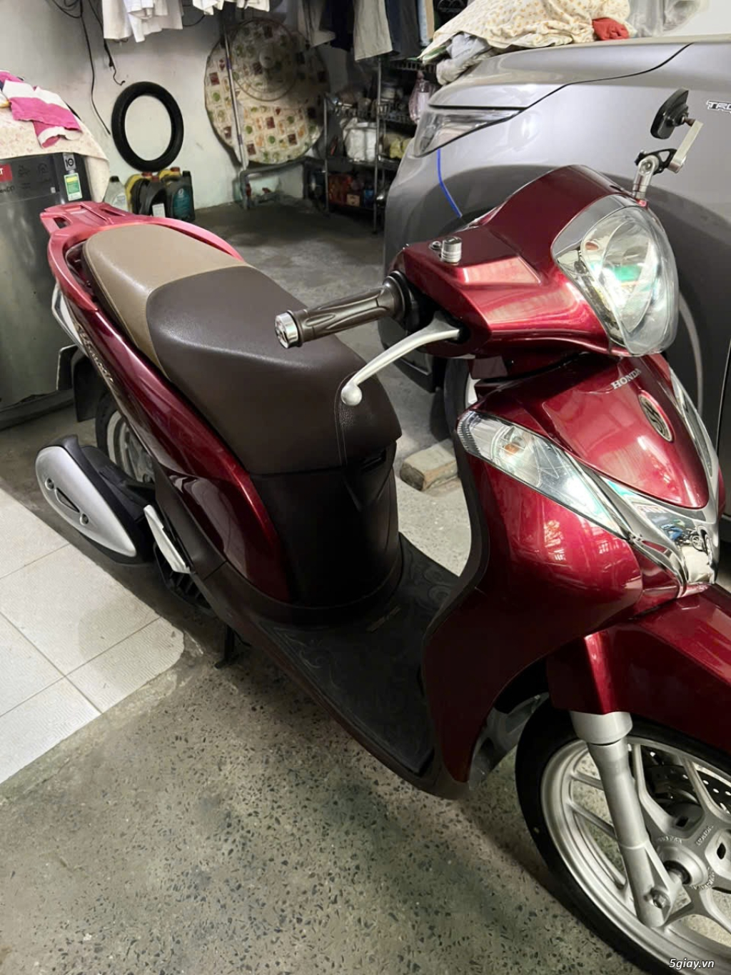 @Để lại Honda SH Mode đỏ đô nguyên zin