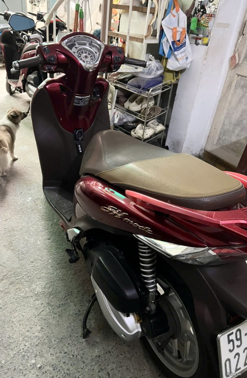 @Để lại Honda SH Mode đỏ đô nguyên zin - 3