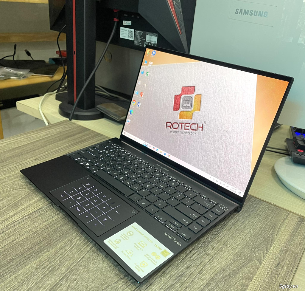 Asus Zenbook UM5401 8GB 512GB 14 2k8 OLED Cảm Ứng
