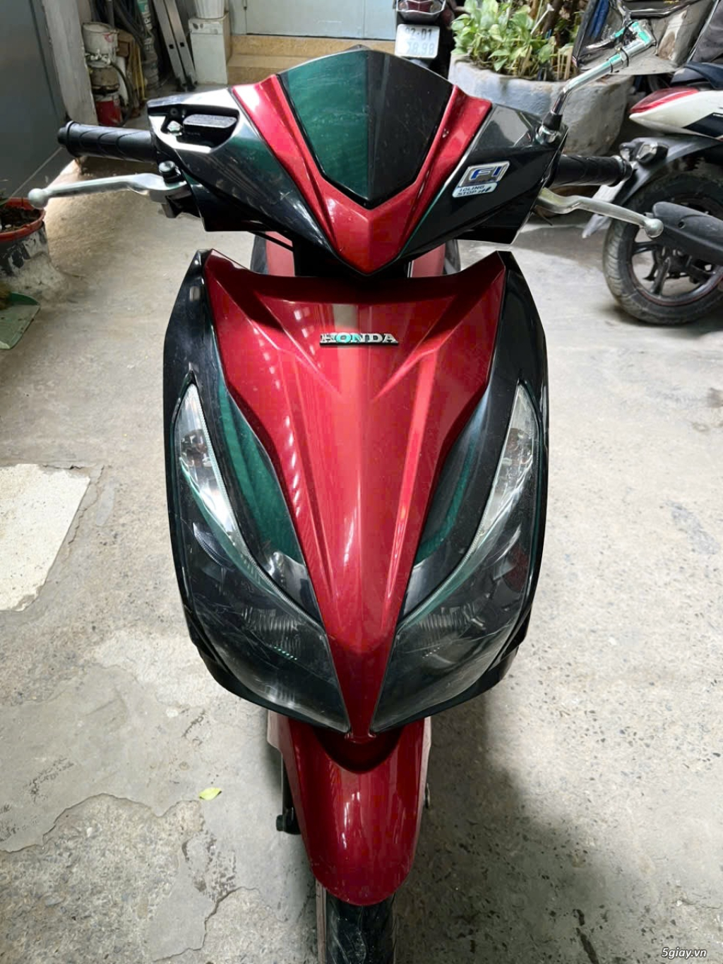 #Honda AirBlade đỏ đen 125cc nguyên zin - 2