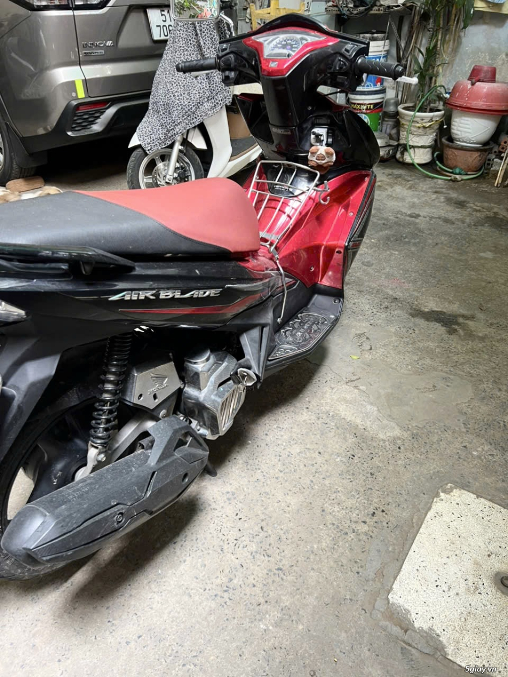 #Honda AirBlade đỏ đen 125cc nguyên zin