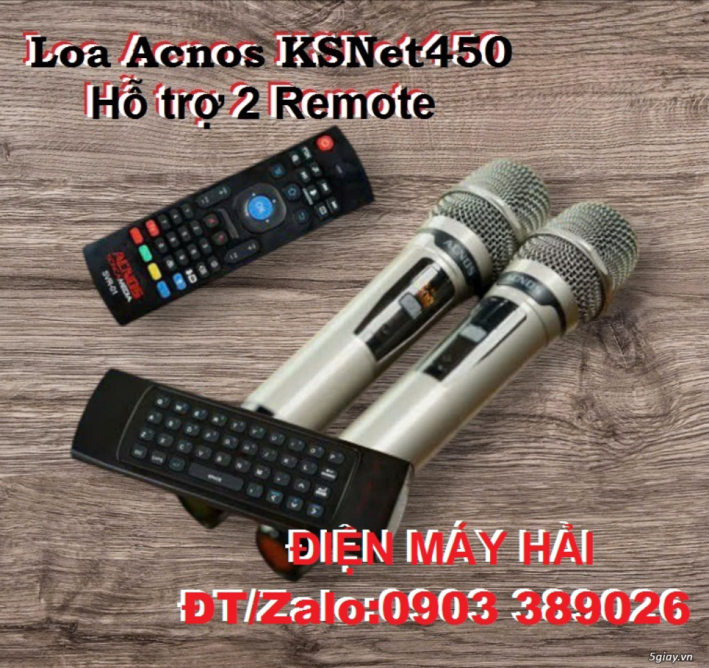 Loa Acnos KbeatBox KSNet450 tích hợp trong hàng ngàn bài karaoke - 4