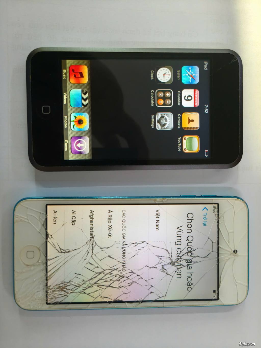 Ve chai 2 ipod touch nứt kính - 1