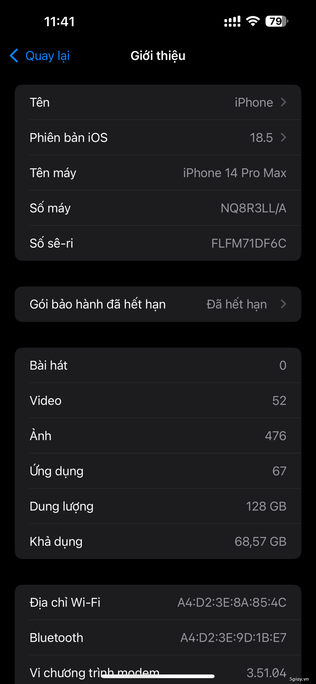Cần tiền bán gấp 14pro max 128g - 3
