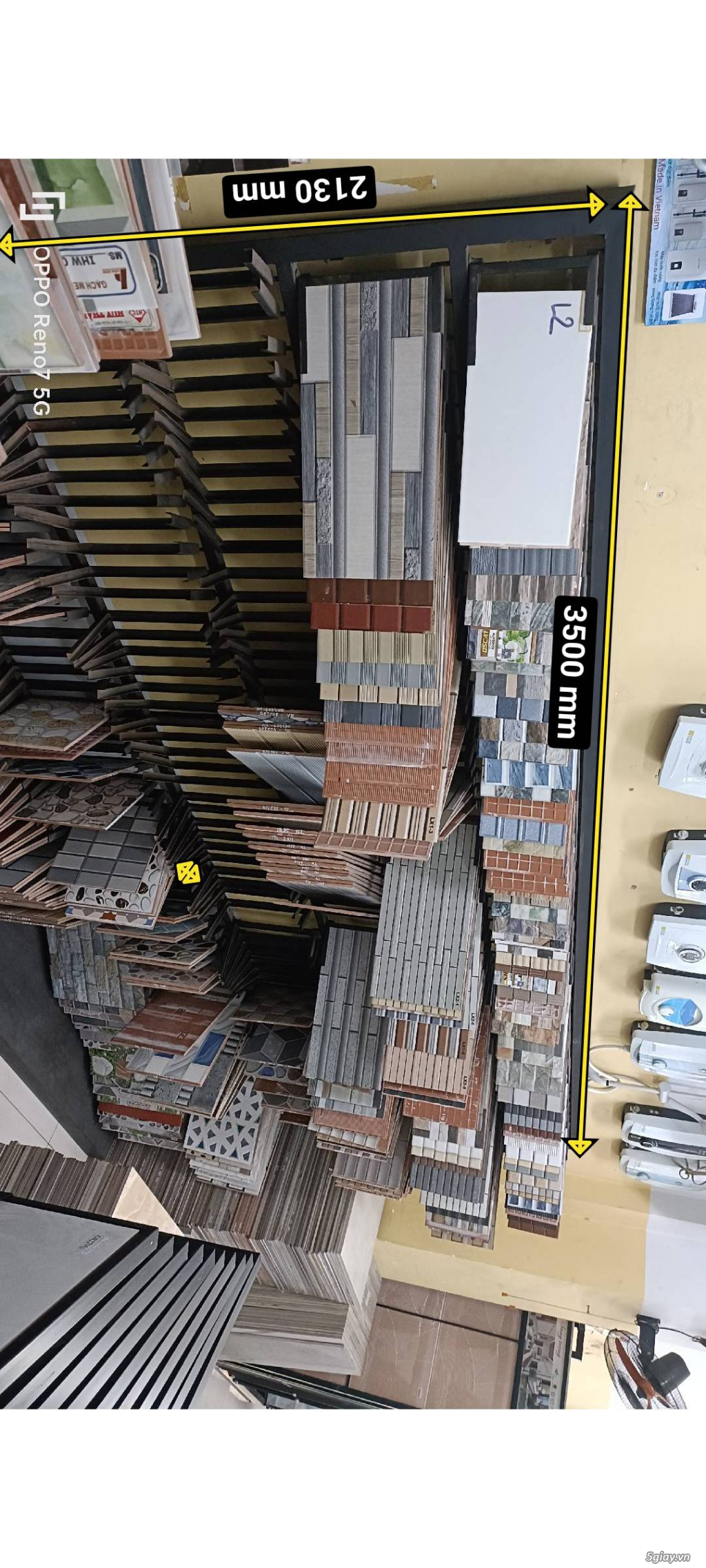 Thanh lý kệ gạch trưng bày