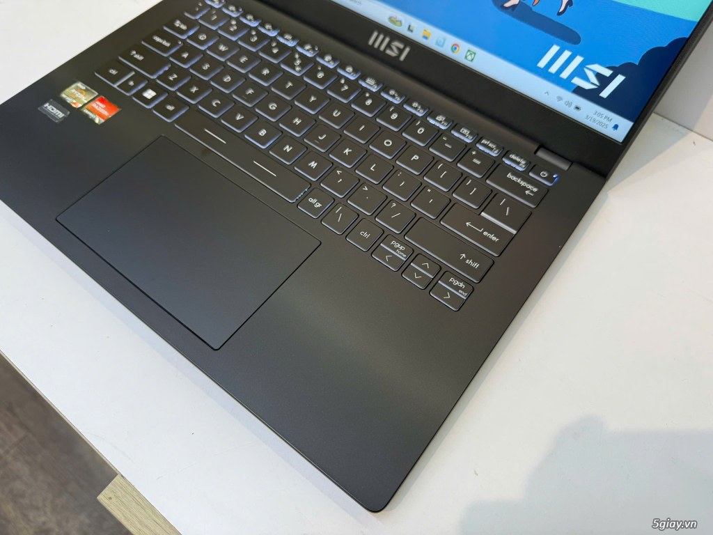 MSI Modern 14 C7M: Ryzen 5-7530u | RAM 8GB | SSD 512GB | 14 inch FHD - 2