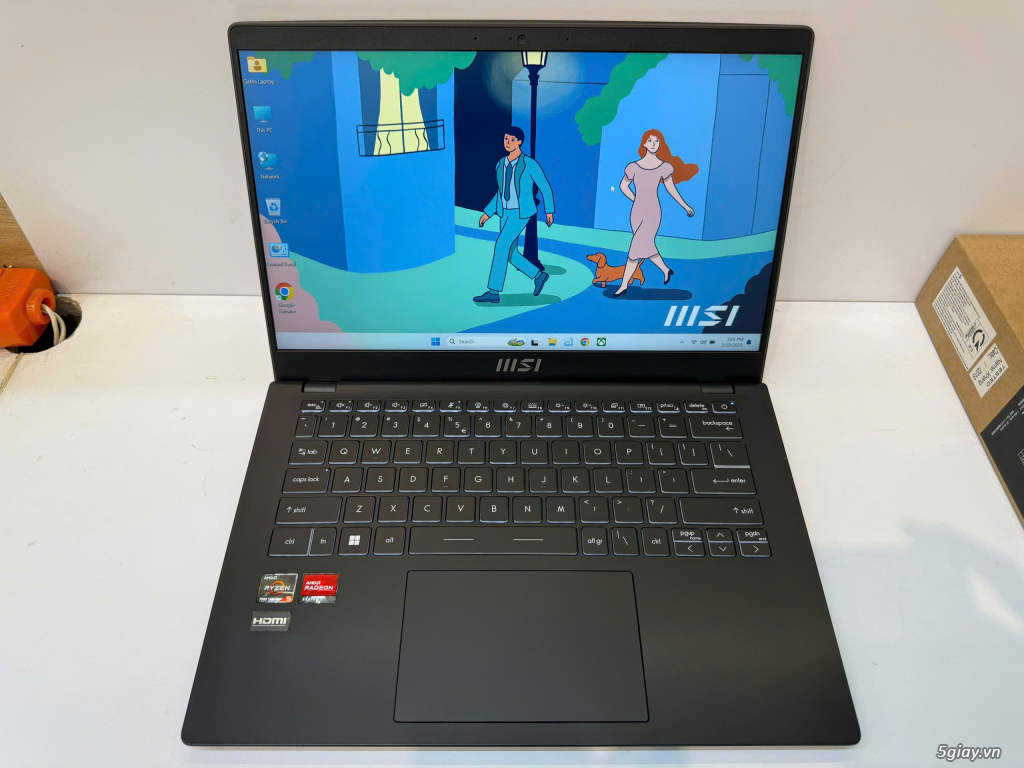 MSI Modern 14 C7M: Ryzen 5-7530u | RAM 8GB | SSD 512GB | 14 inch FHD