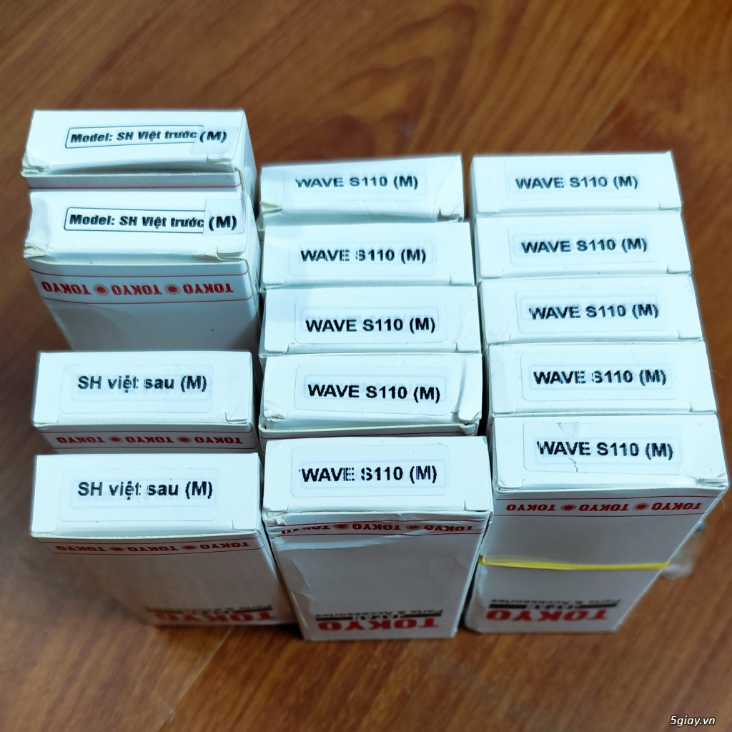 Thanh lý má phanh: 10 WaveS 110, 2 cặp T&S SHVN