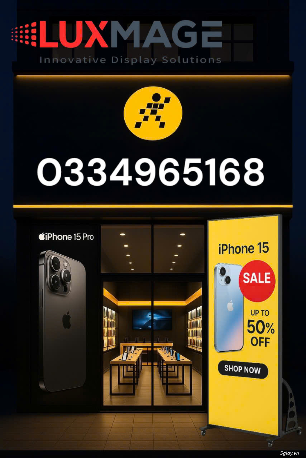 CHO THUÊ MÀN HÌNH LED POSTER - 11
