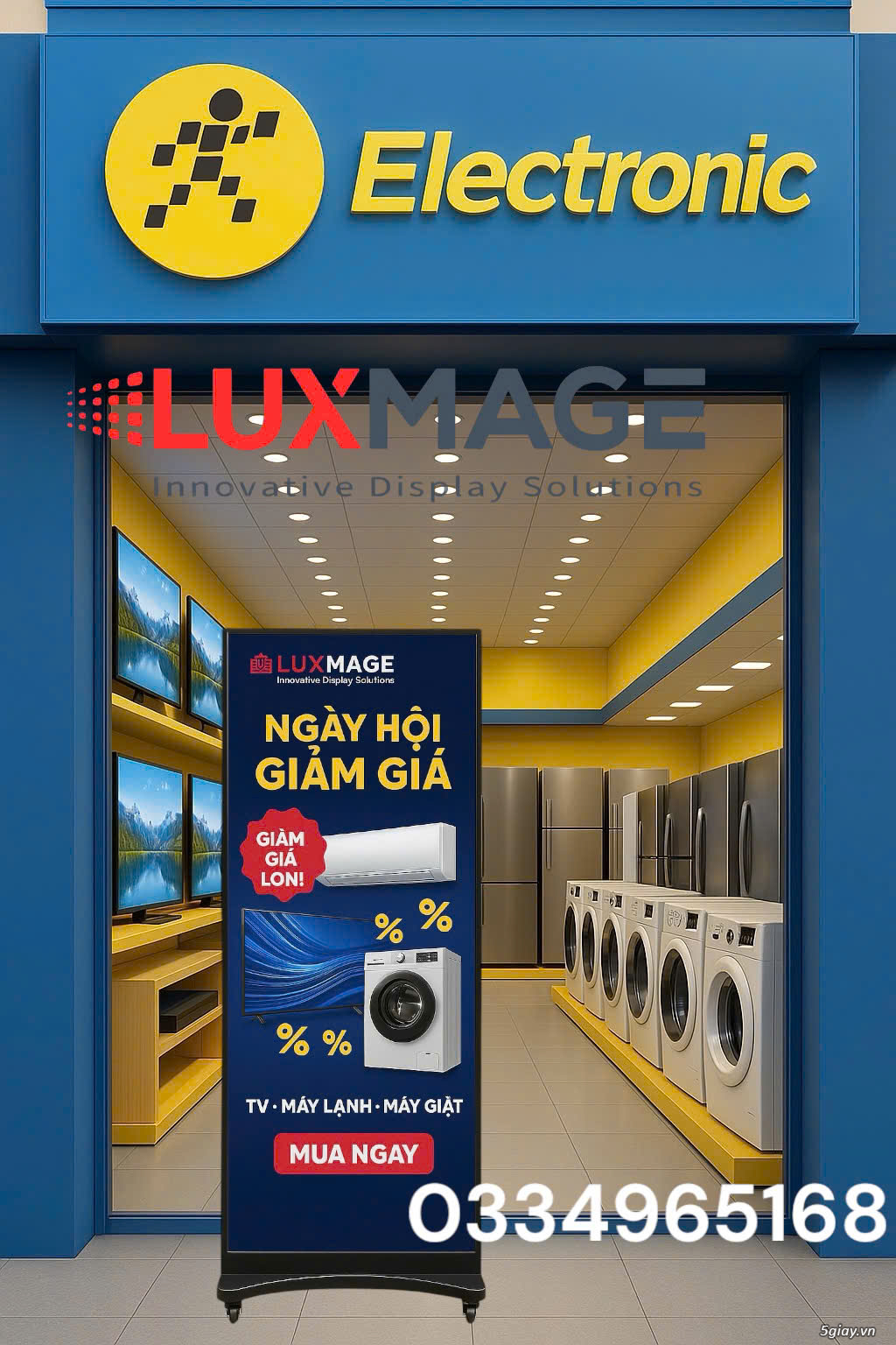 CHO THUÊ MÀN HÌNH LED POSTER - 7