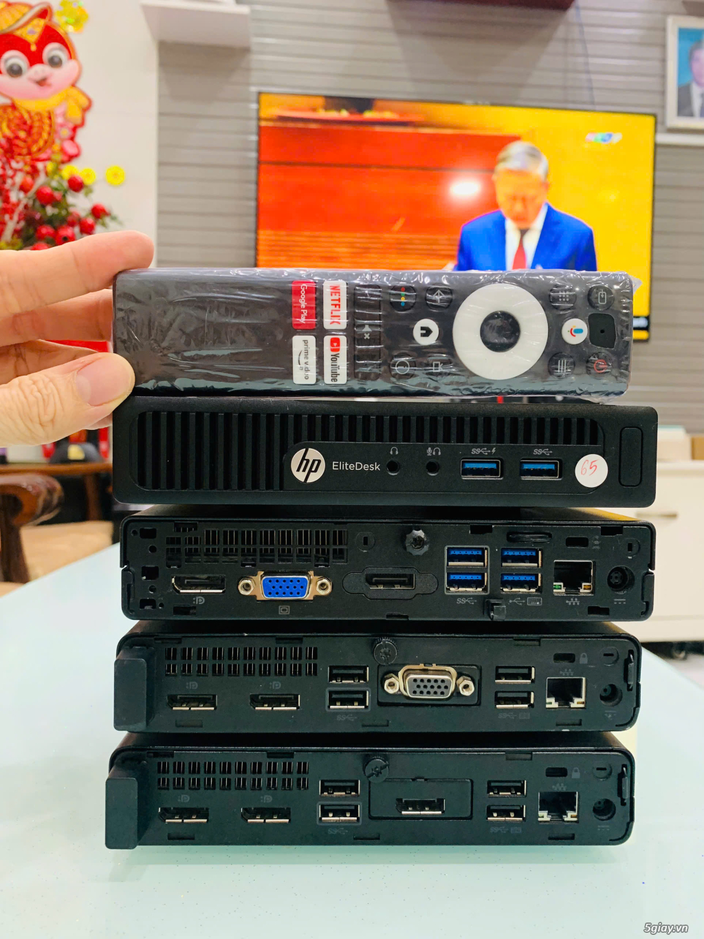 Máy tính mini HP prodesk/Elite i3 - i5 - i7 / Ram 8g-16g máy Mỹ Zin Rẻ - 3