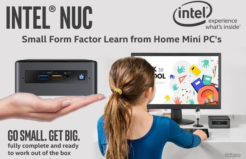 Máy tính mini hàng Mỹ : Dell Optiplex - HP - Lenovo - Intel NUC Zin rẻ - 3
