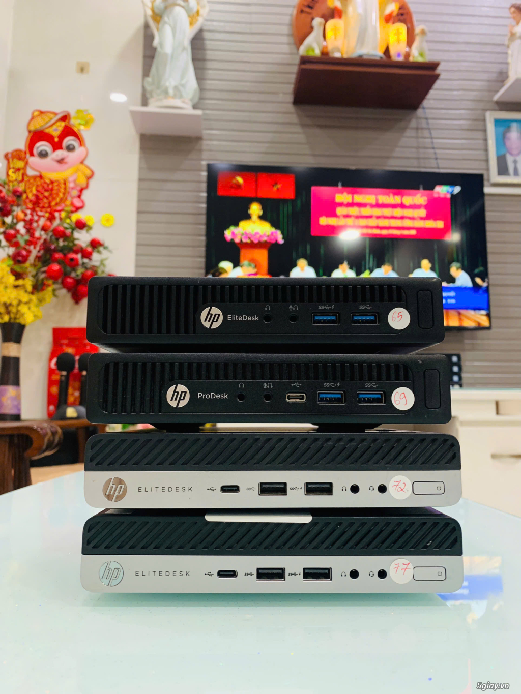 Máy tính mini HP prodesk/Elite i3 - i5 - i7 / Ram 8g-16g máy Mỹ Zin Rẻ - 2