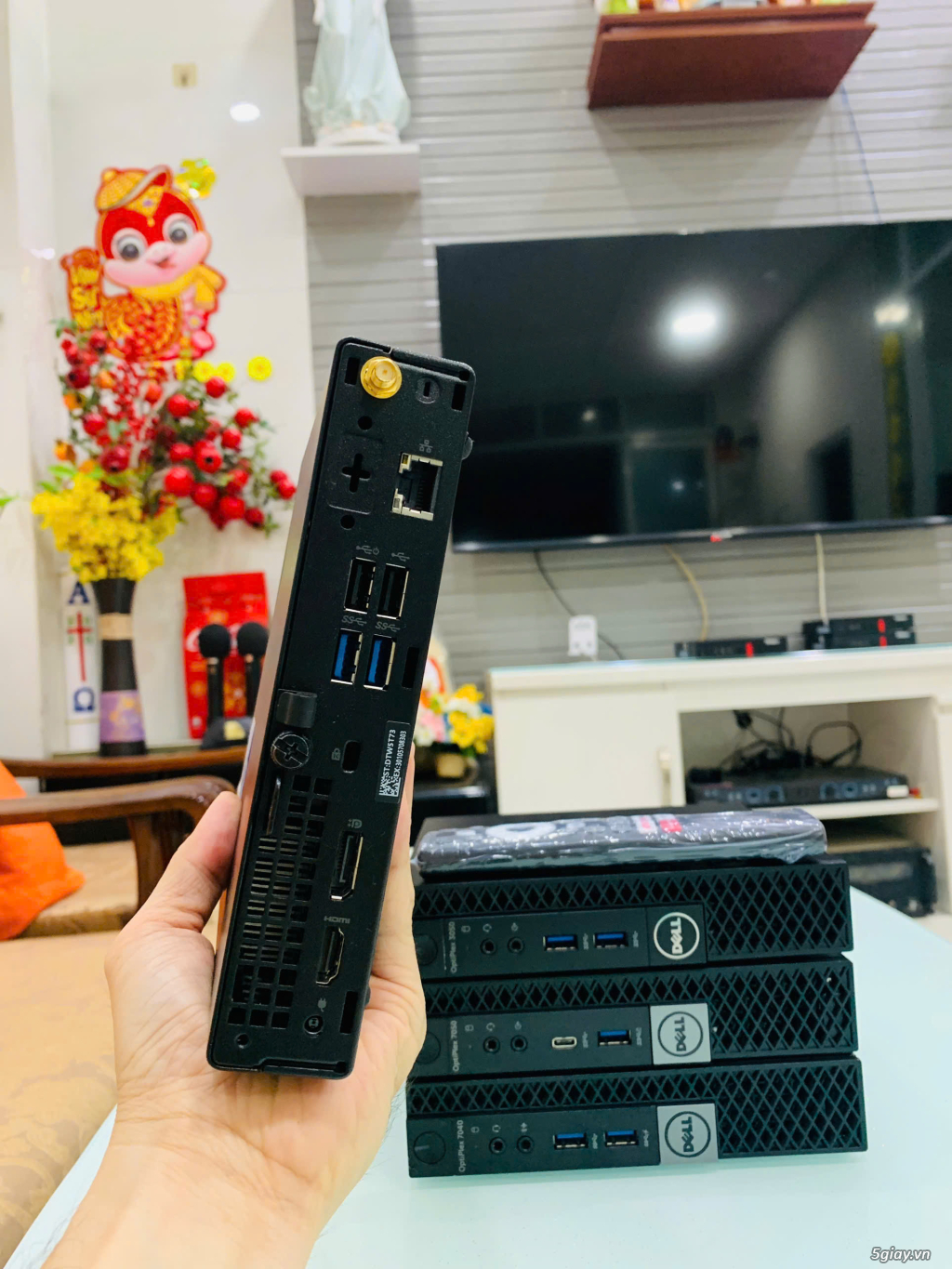 Máy tính mini Dell Optiplex core i5 - i7 / Ram 8g-16g máy Mỹ giá rẻ - 3