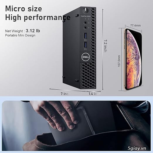 Máy tính mini Dell Optiplex core i5 - i7 / Ram 8g-16g máy Mỹ giá rẻ
