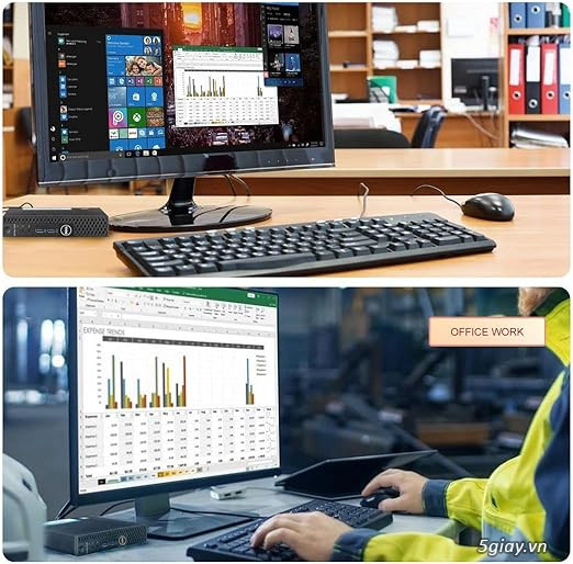 Máy tính mini Dell Optiplex core i5 - i7 / Ram 8g-16g máy Mỹ giá rẻ - 1