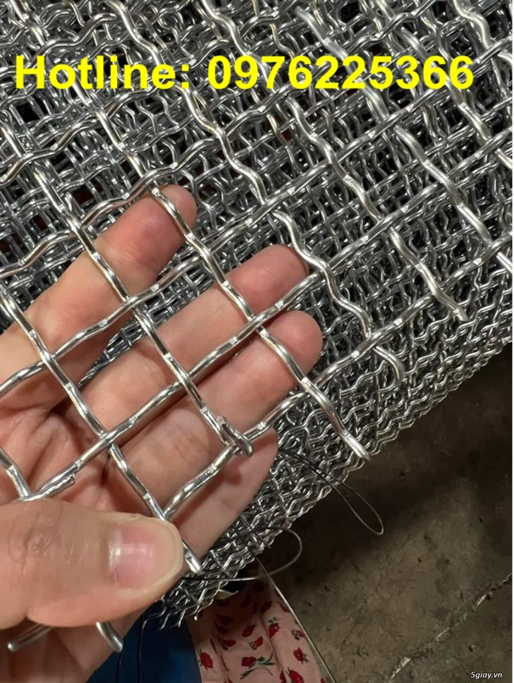 Lưới đan inox 304 mắt 10x10 sợi 1mm - 2