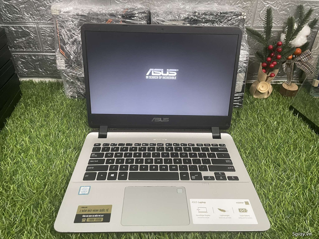 Laptop Asus i5 GEN 8/ RAM 8GB / SSD 128 + Ổ CỨNG HDD 1T - 1