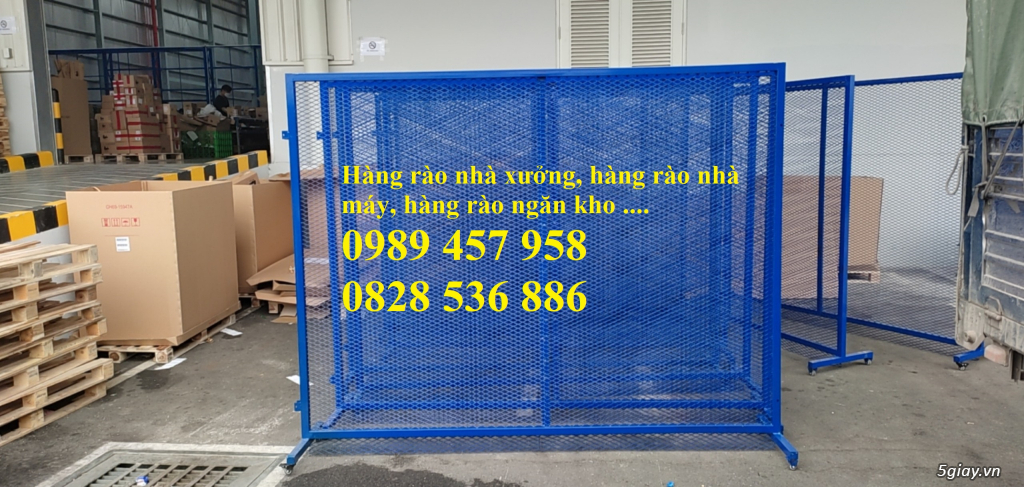 Vách ngăn kho, Hàng rào ngăn kho, Hàng rào giao thông - 1