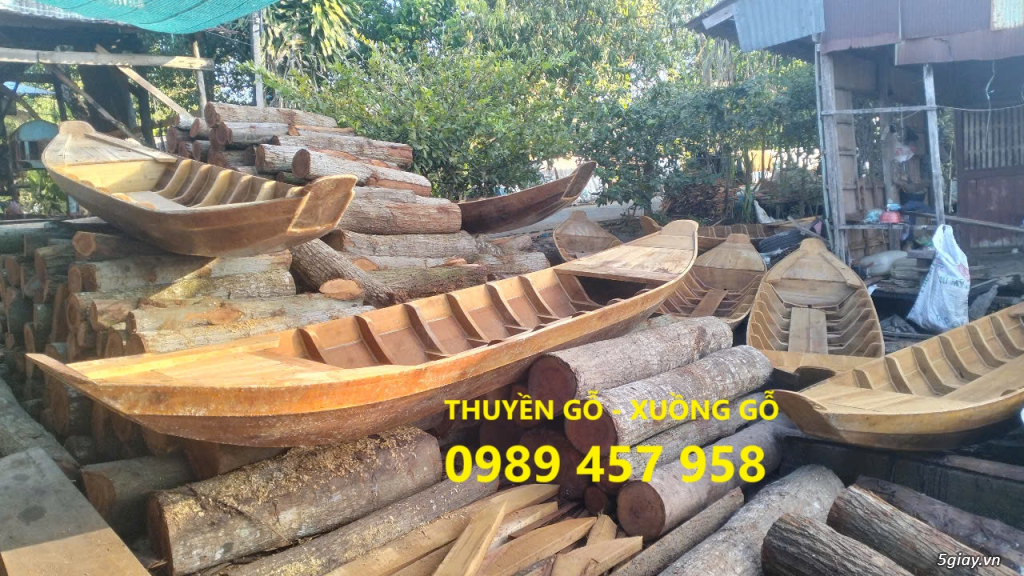 Thuyền cây Miền Tây, Xuồng gỗ Bến Tre, Xuồng cây Bến Tre - 1