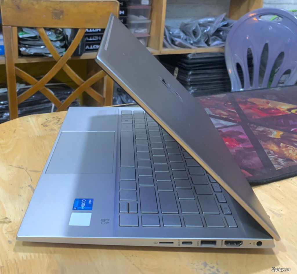 HP Pavilion 14 Core i5-1135G7 Ram 8GB SSD 512GB VGA ON Màn 14 Full HD - 3