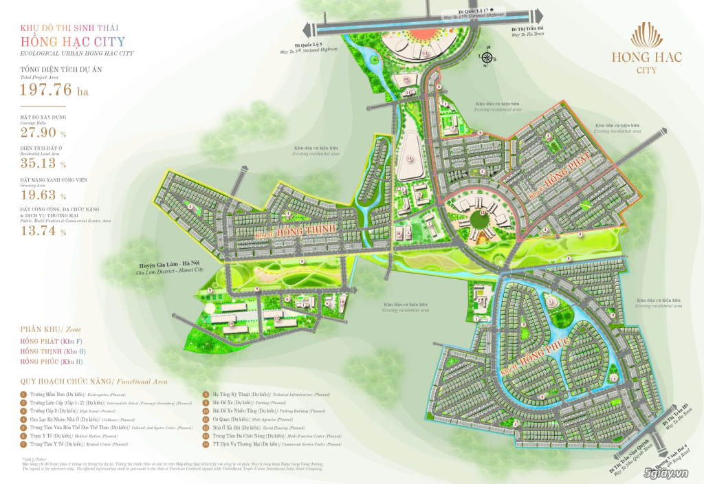 Vị trí dự án KĐT Hồng Hạc City Phú Mỹ Hưng Bắc Ninh? - 1
