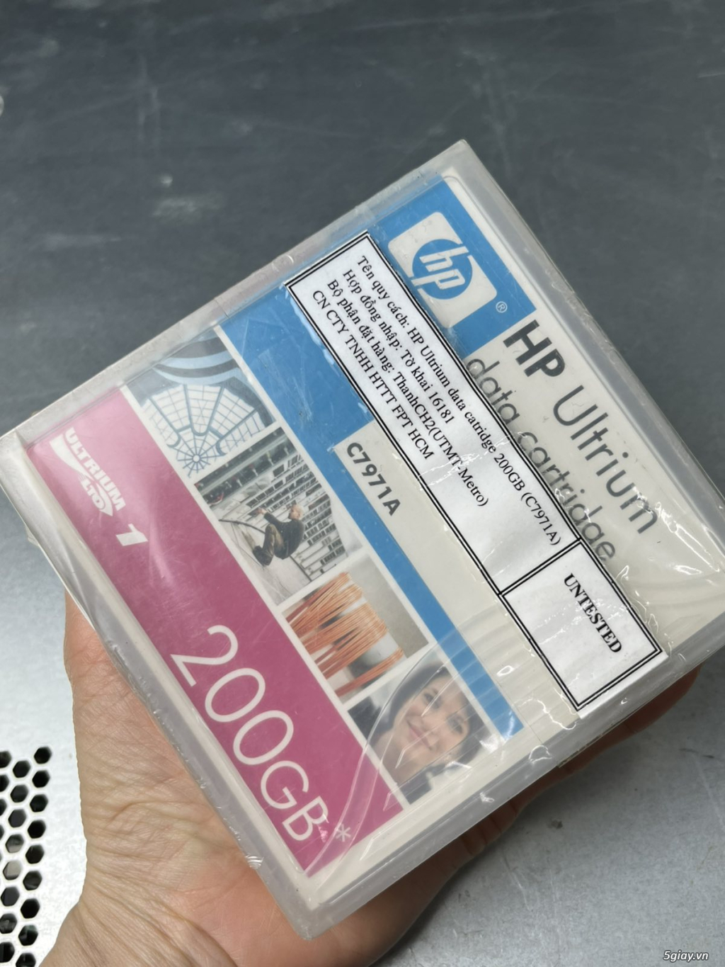 HP Ultrium LTO 1 Tape Cartridge - 100/200 GB Limited Lifetime C7971A - 4