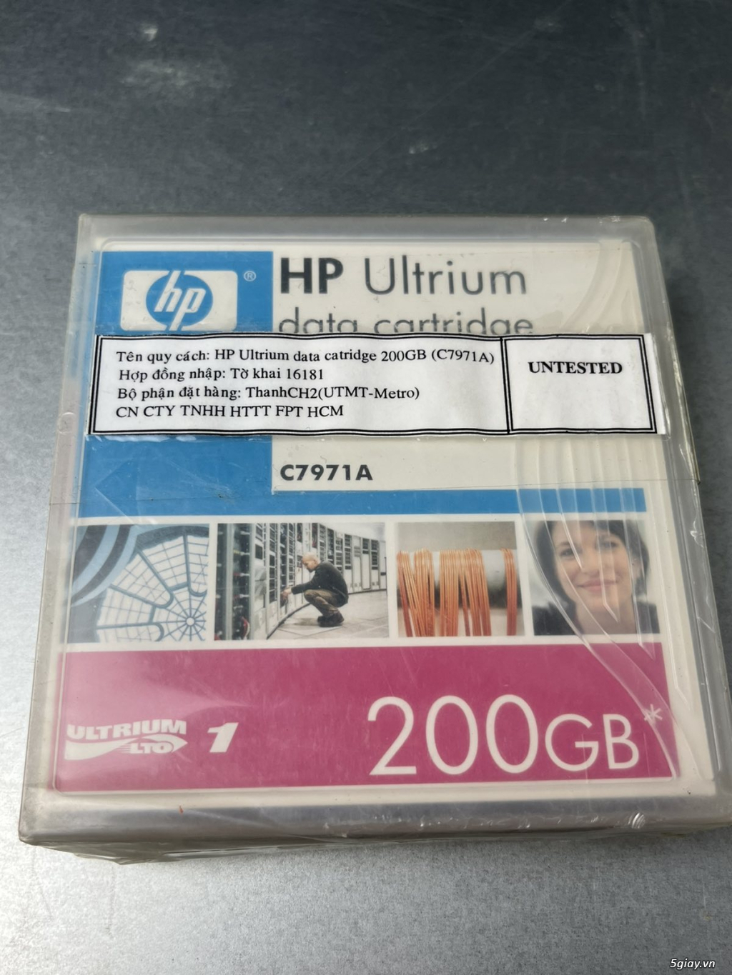 HP Ultrium LTO 1 Tape Cartridge - 100/200 GB Limited Lifetime C7971A - 2