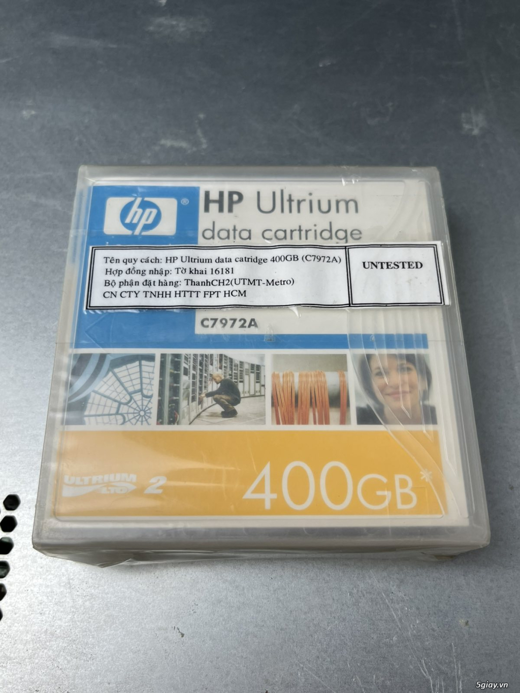 HP Ultrium LTO 2 Tape Cartridge – 200/400 GB Limited Lifetime C7972A