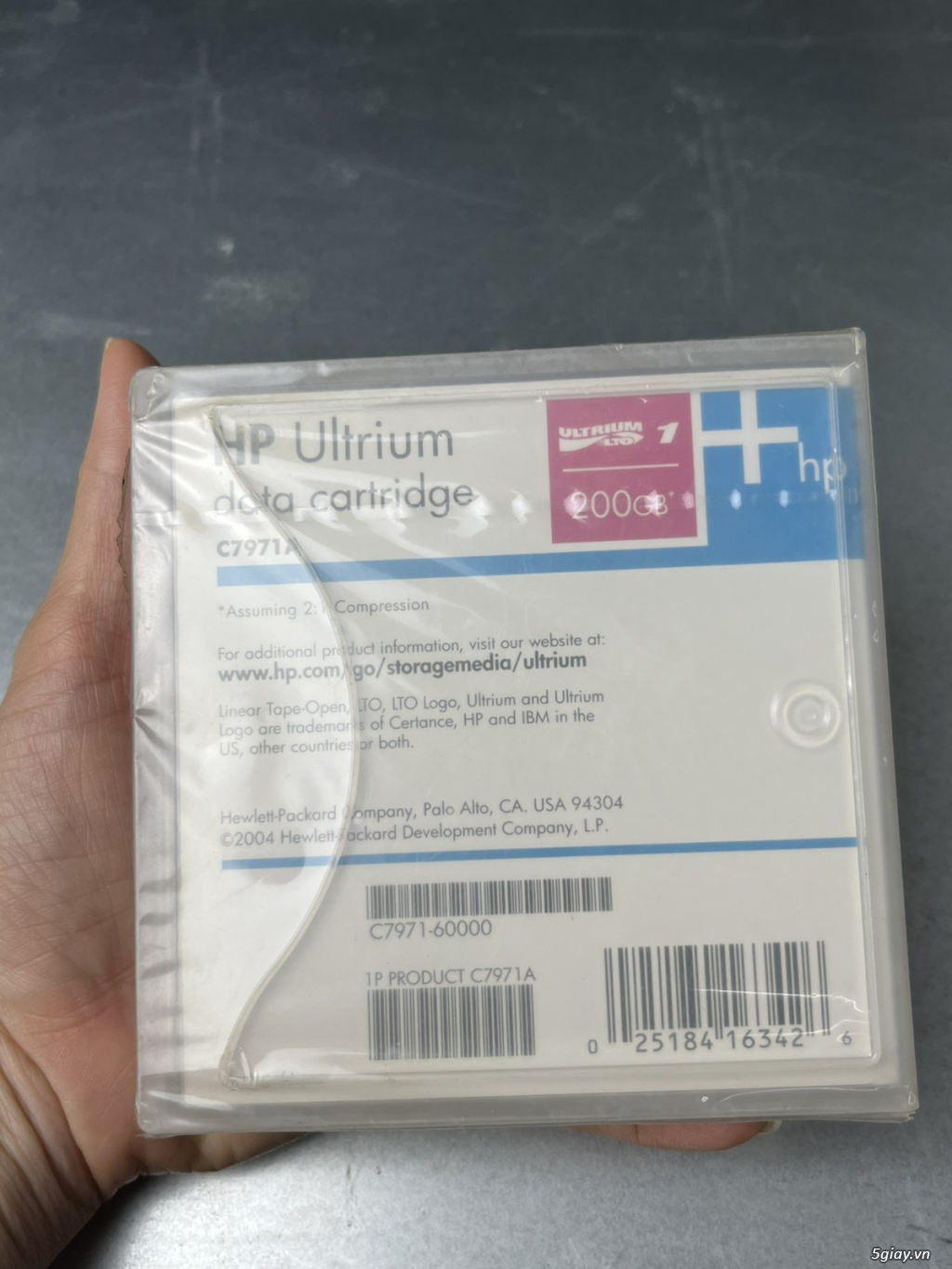 HP Ultrium LTO 1 Tape Cartridge - 100/200 GB Limited Lifetime C7971A - 1