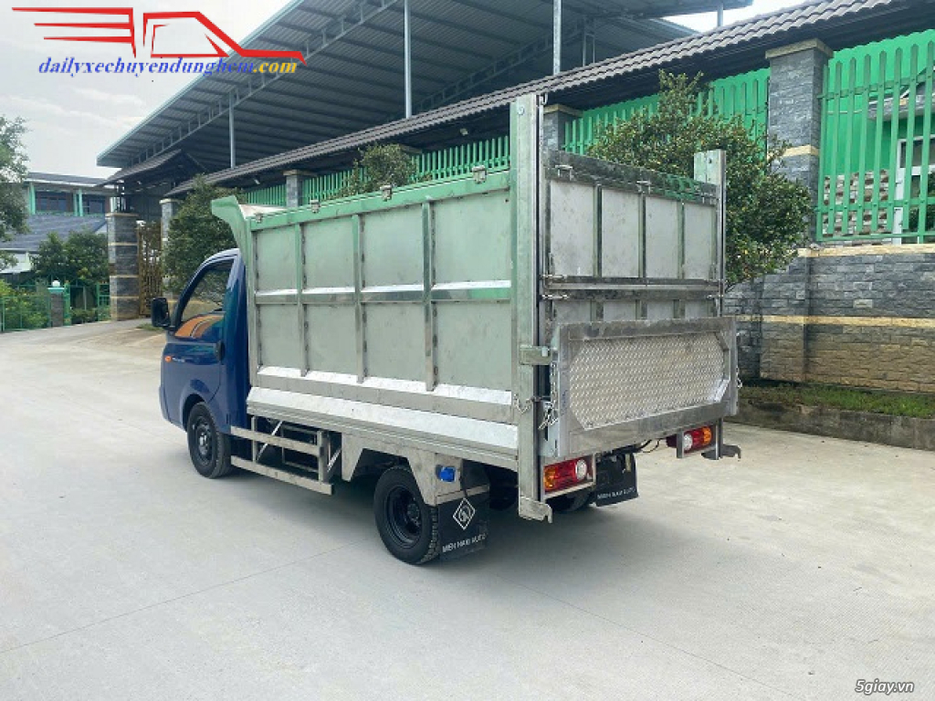 Xe Hyundai Chở Rác Gắn Bửng Nâng 5 Khối New Porter H150 - 1