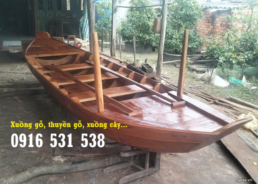 Xuồng cây Miền Tây, Thuyền gỗ Sài Gòn 6m