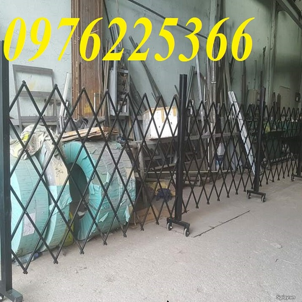 Địa chỉ sản xuất hàng rào xếp sắt di động tại Hà Nội