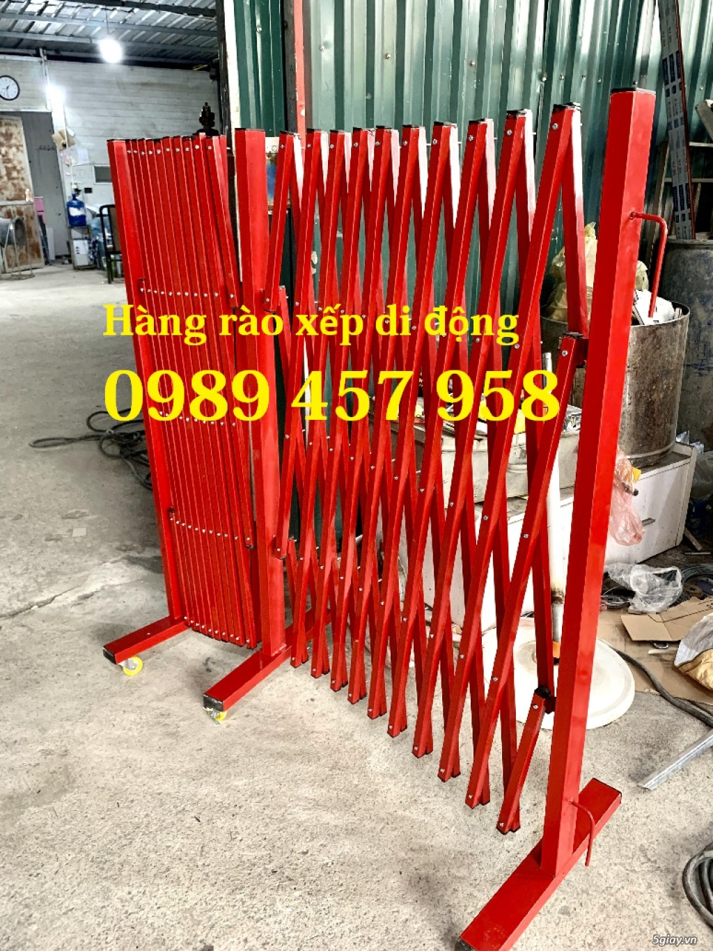 Gia công hàng rào chắn sự kiện, Hàng rào chắn giao thông 1mx2m