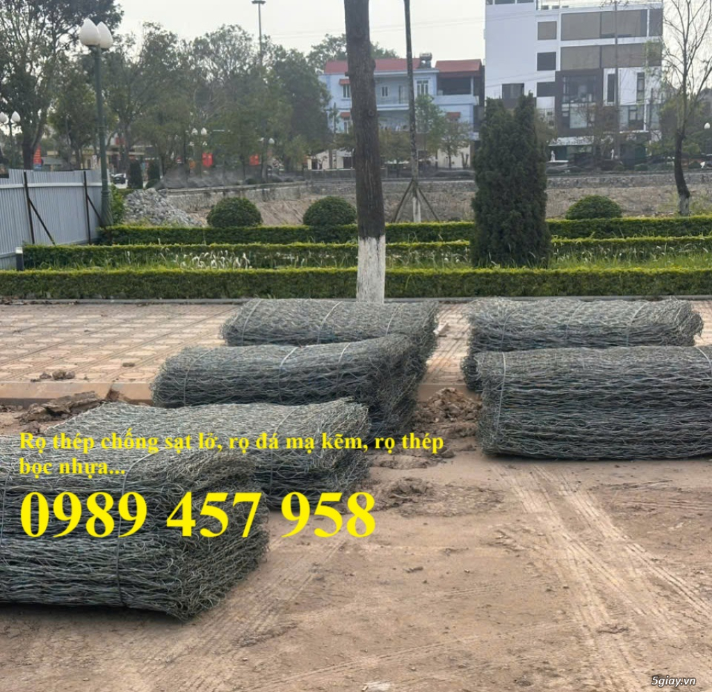 Bán Rọ thép chống sạt lở, Rọ thép bọc nhựa, Rọ thép mạ kẽm giá tốt - 1