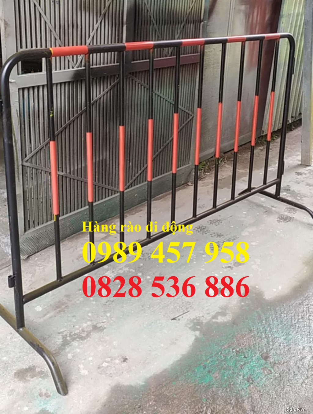 Gia công hàng rào chắn sự kiện, Hàng rào chắn giao thông 1mx2m - 3