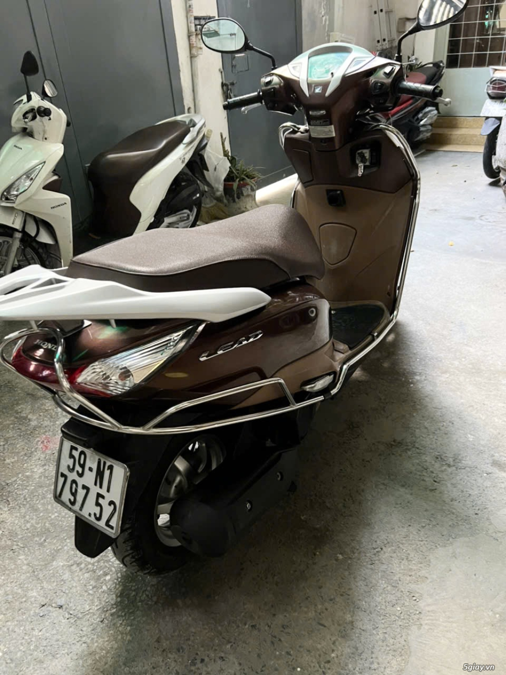 #Honda Lead 125 nâu nguyên zin