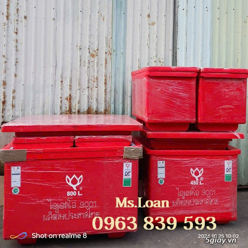 Thùng đá hoa sen 800lit nhập khẩu thái lan / 0963 839 593 Loan - 4