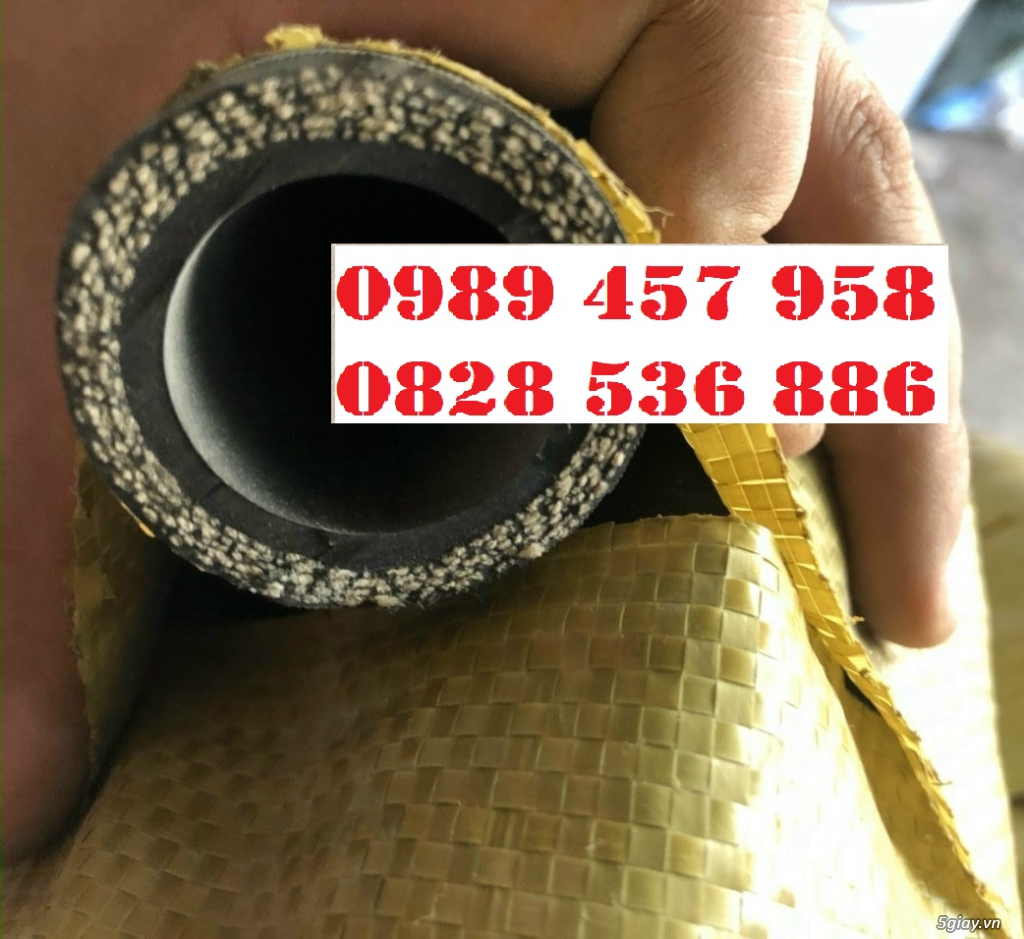 Ống cao su bố vải D32, Vòi cao su hút bê tông, Ống cao su hút cát - 2