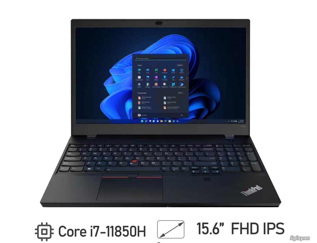 Lenovo ThinkPad P15v 15.6 FHD i7-11850H 32G 512G Quadro T1200