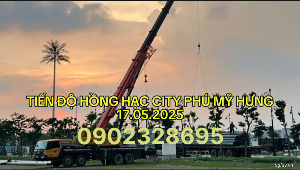 TIẾN ĐỘ MỚI NHẤT DỰ ÁN HỒNG HẠC CITY – PHÚ MỸ HƯNG BẮC NINH