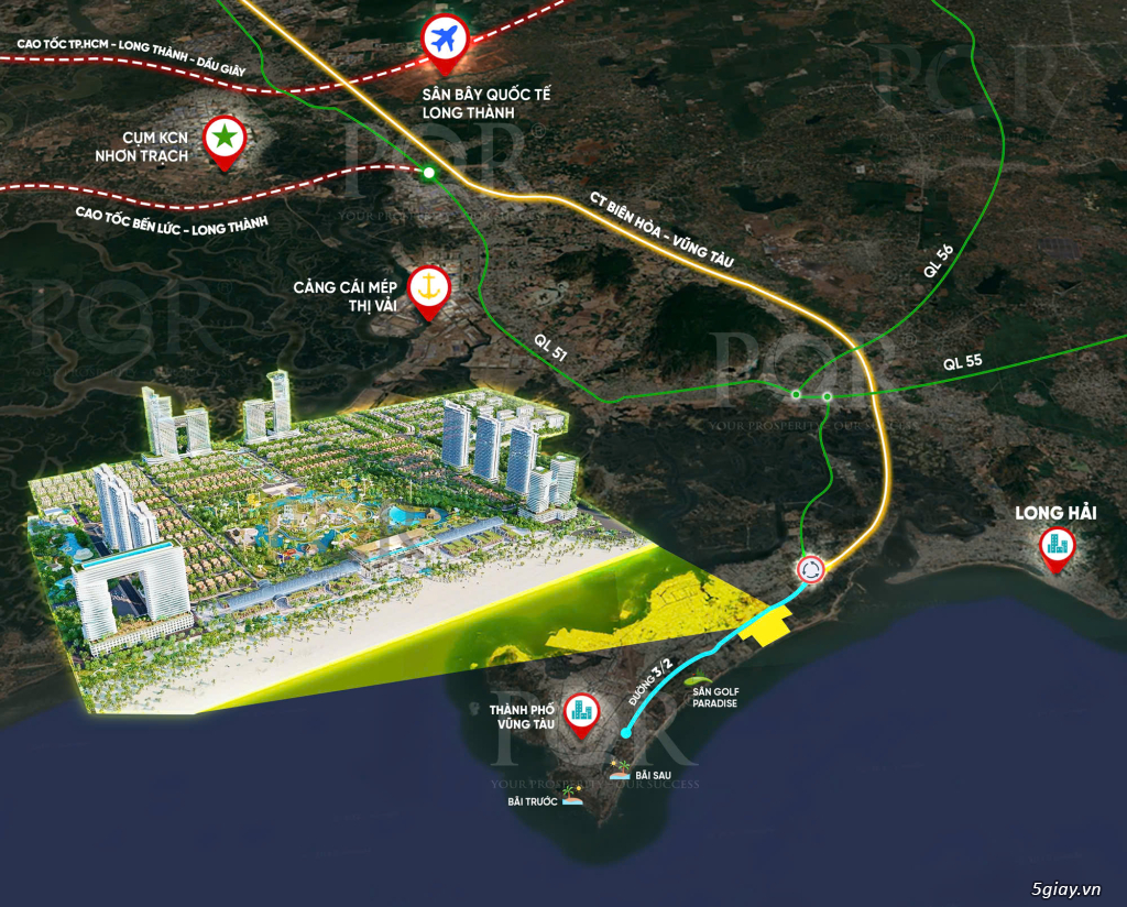 Siêu Dự Án Blanca City ven biển tại Vũng Tàu của CĐT SunGroup - 1